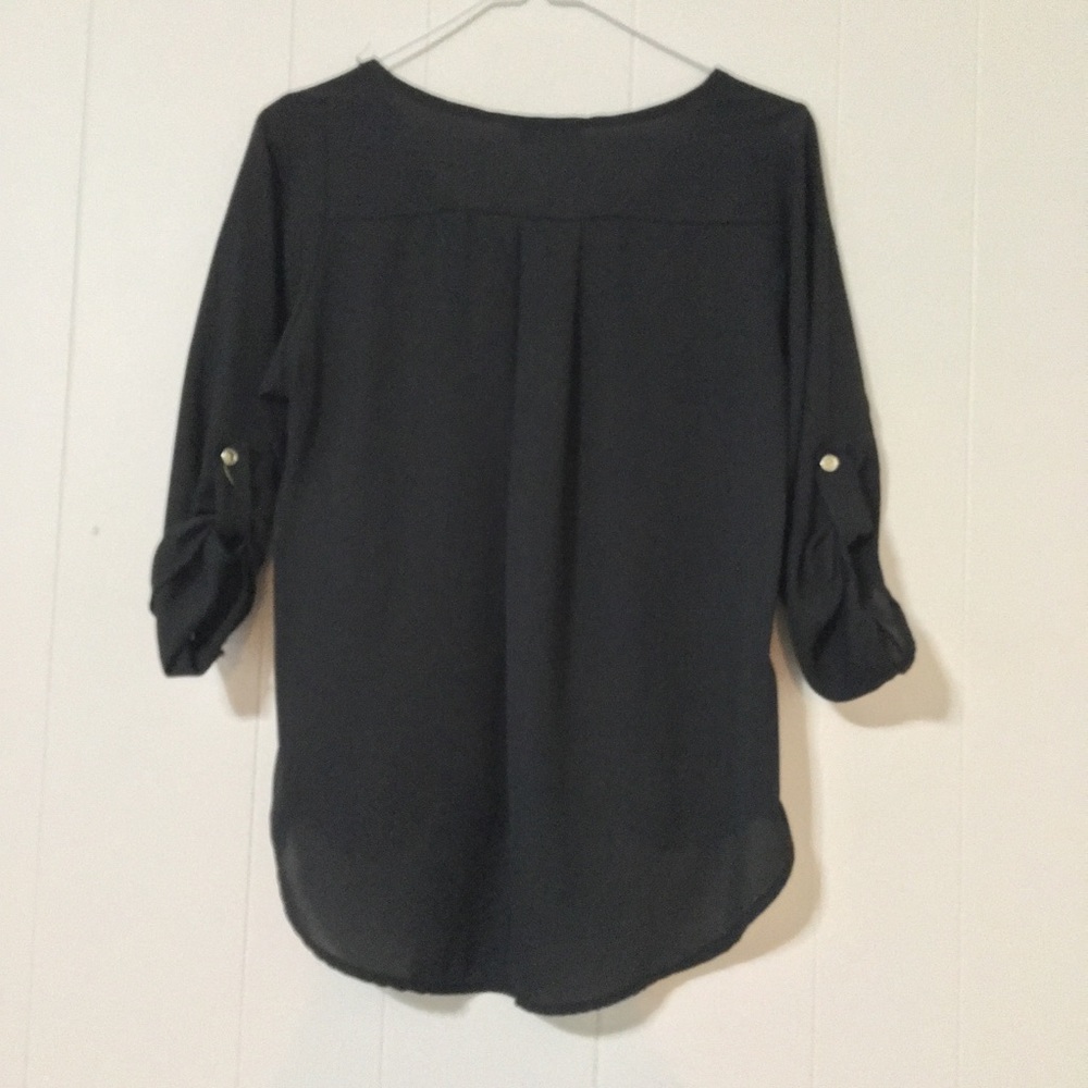 Black High-Low Top - Picture 3 of 3